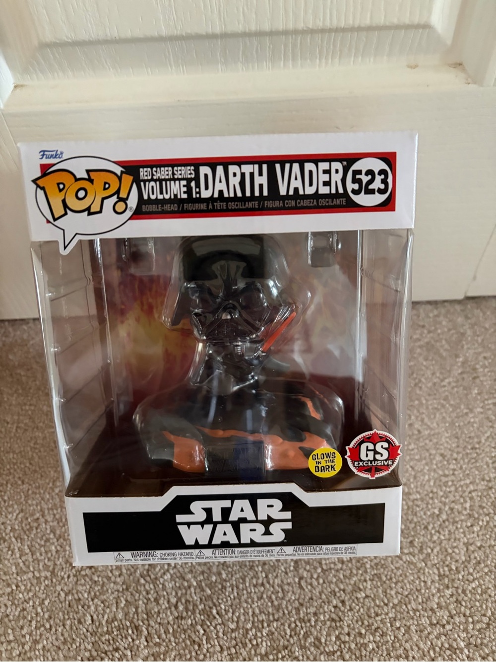 Star Ward Red Saber Series Darth Vader Funko Pop